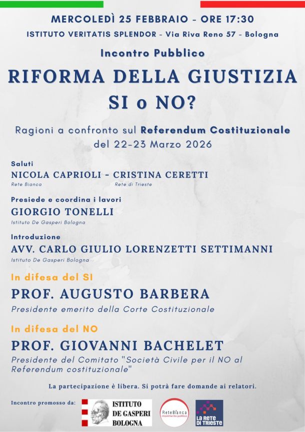 Referendum: le voci più autorevoli per un confronto chiaro e non urlato
