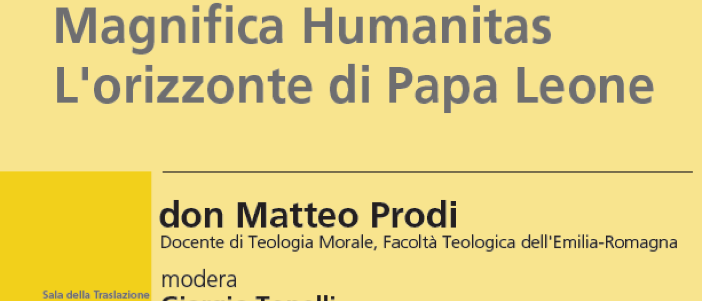 Incontro su Enciclica di Papa Leone