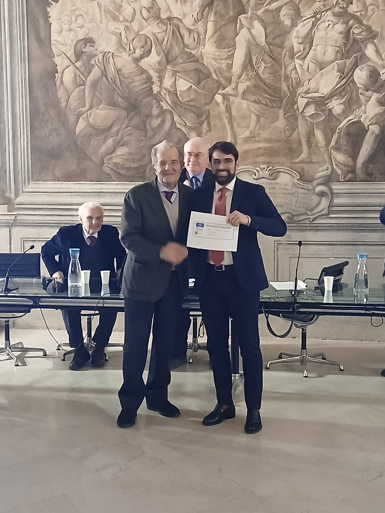 Premiazione del Premio De Gasperi